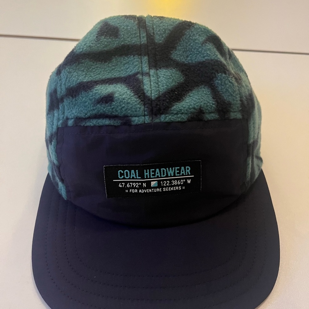 Coal Headwear Blue and Green lightweight fleece hat